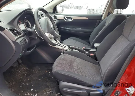 2015 Nissan Sentra S z USA, uszkodzony, nr VIN 3N1AB7AP2FY309960